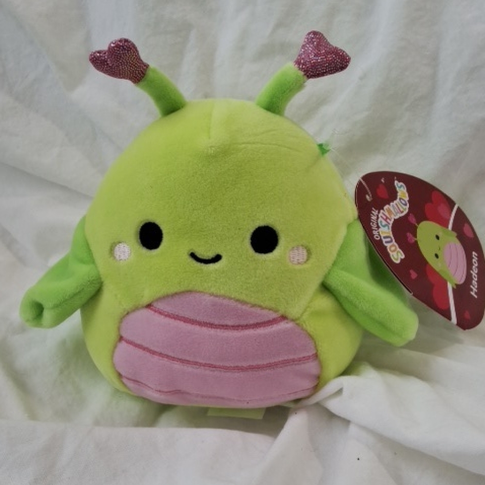 Squishmallows 5" Hadeon the Grasshopper, NWT